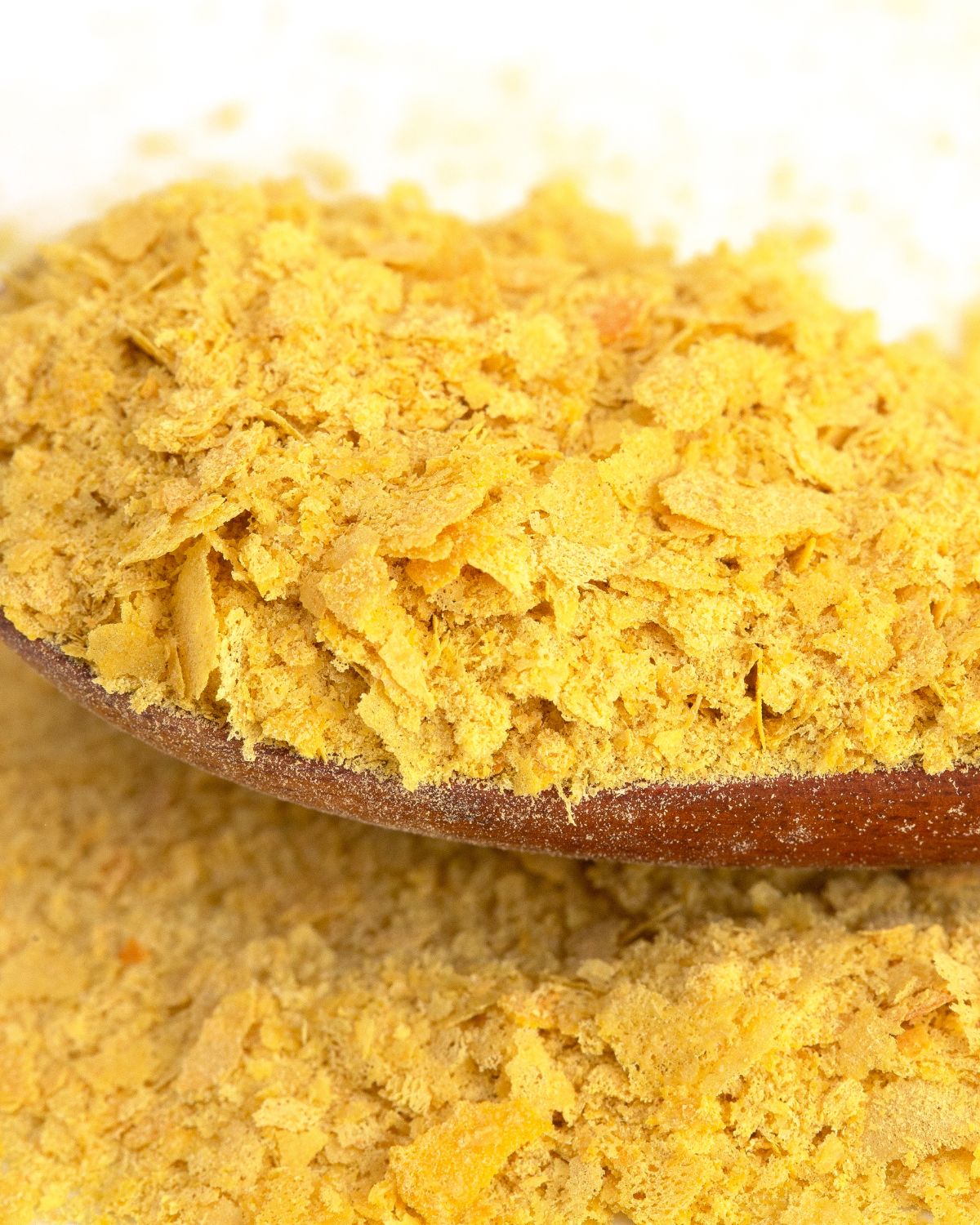 close up of nutritional yeast 