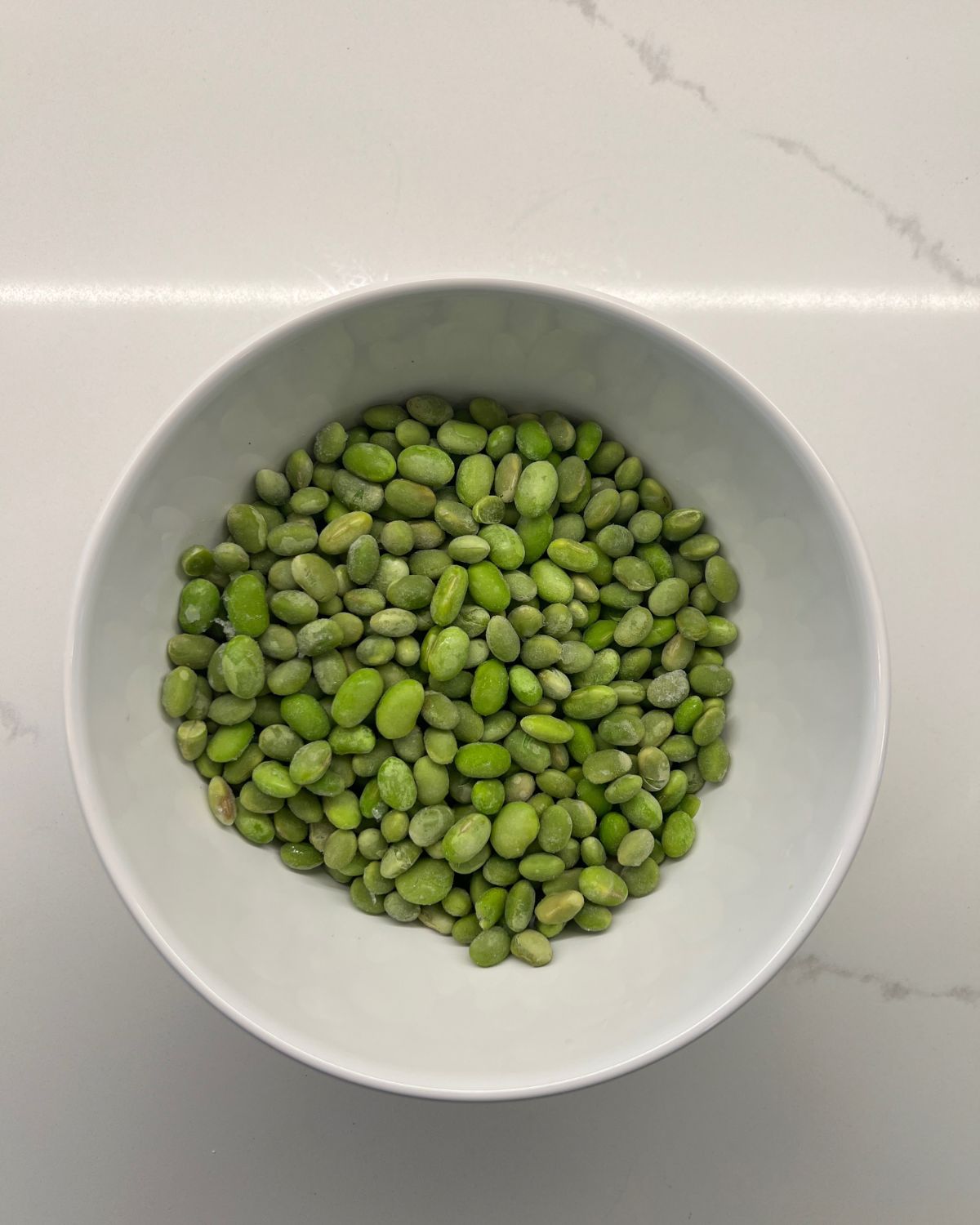 edamame in bowl 