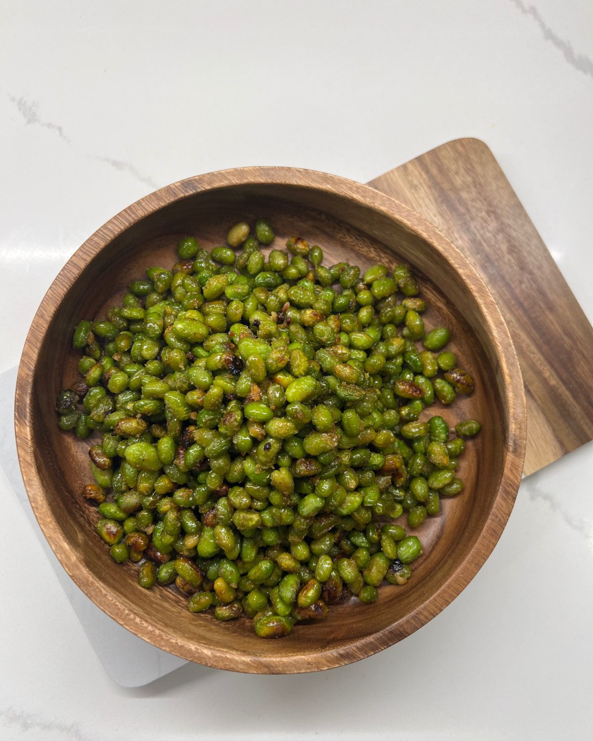 edamame in serving bowl 