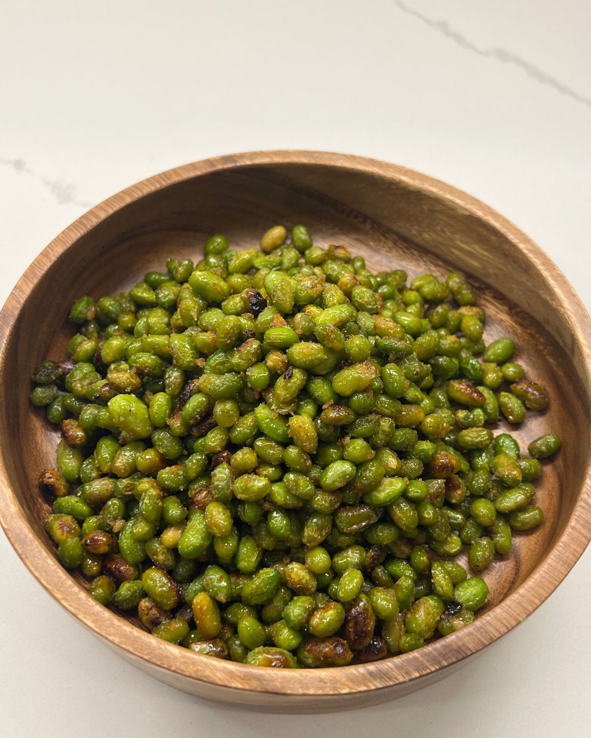 edamame in serving bowl 