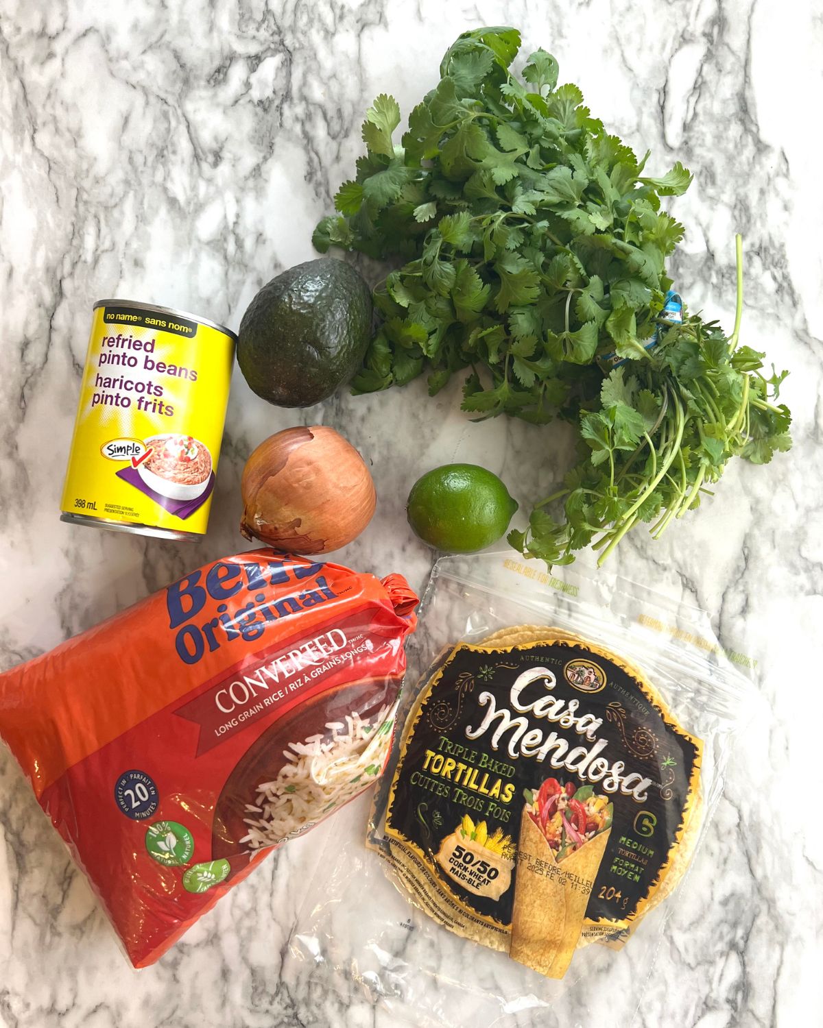 ingredients for tacos 