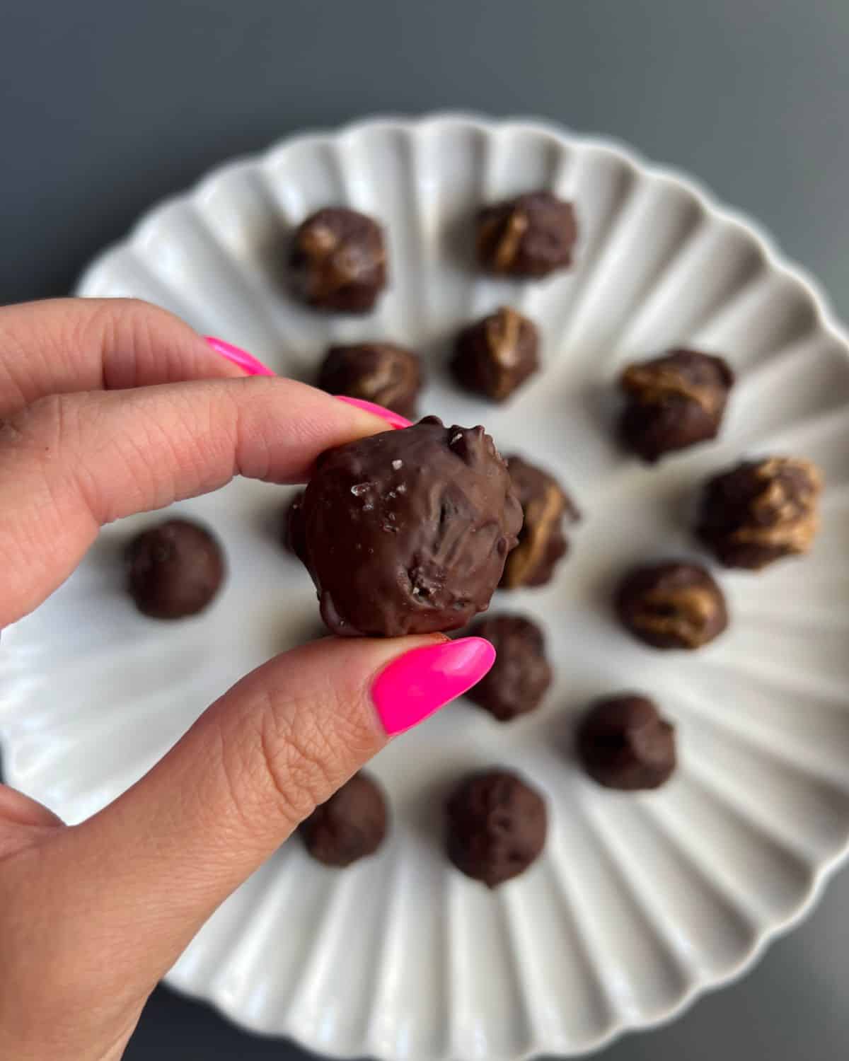 date balls 1 being held up close to camera